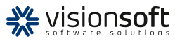 Logótipo da empresa Visionsoft - Software Solutions.